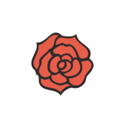 Northwest Paper Box rose logo