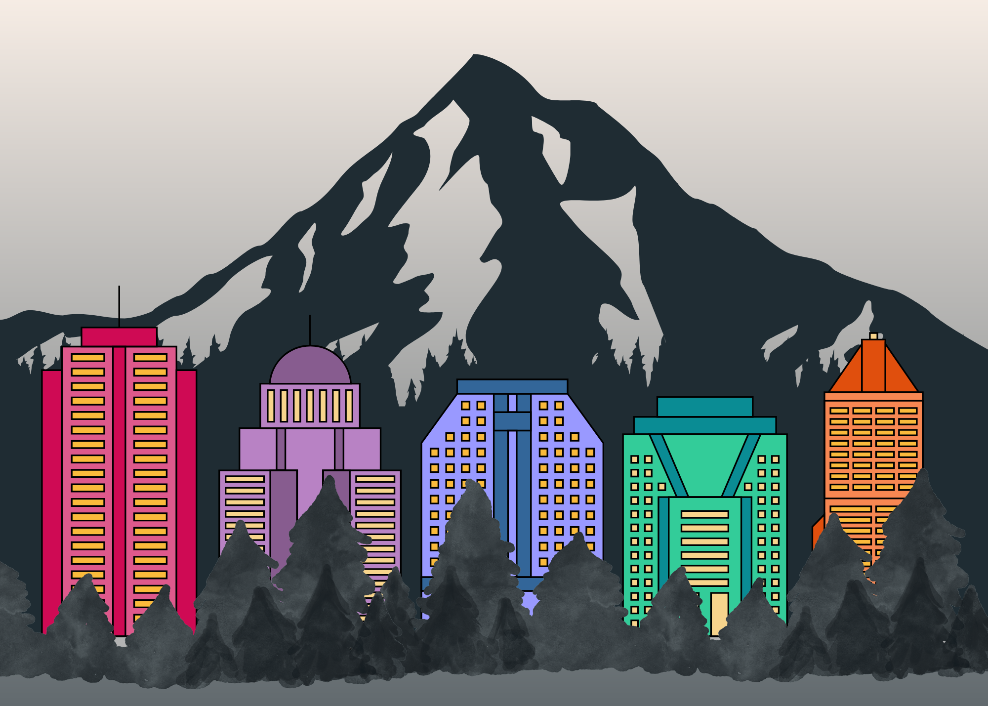 Colorful Portland