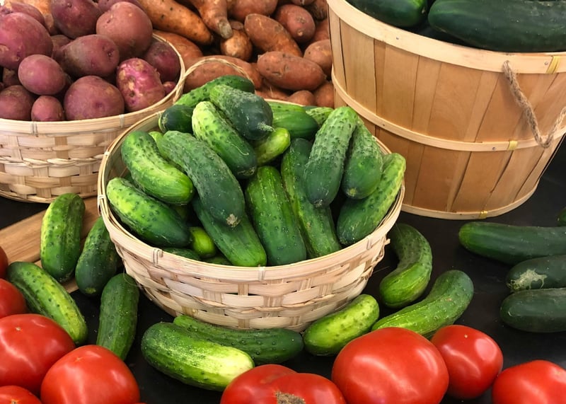 Fresh farm produce