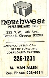 Historic Business Card Historic Business Card