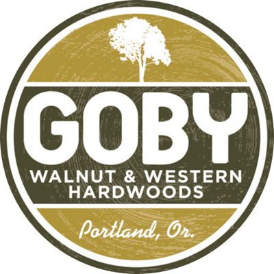 Goby Walnut and Western Hardwoods logo