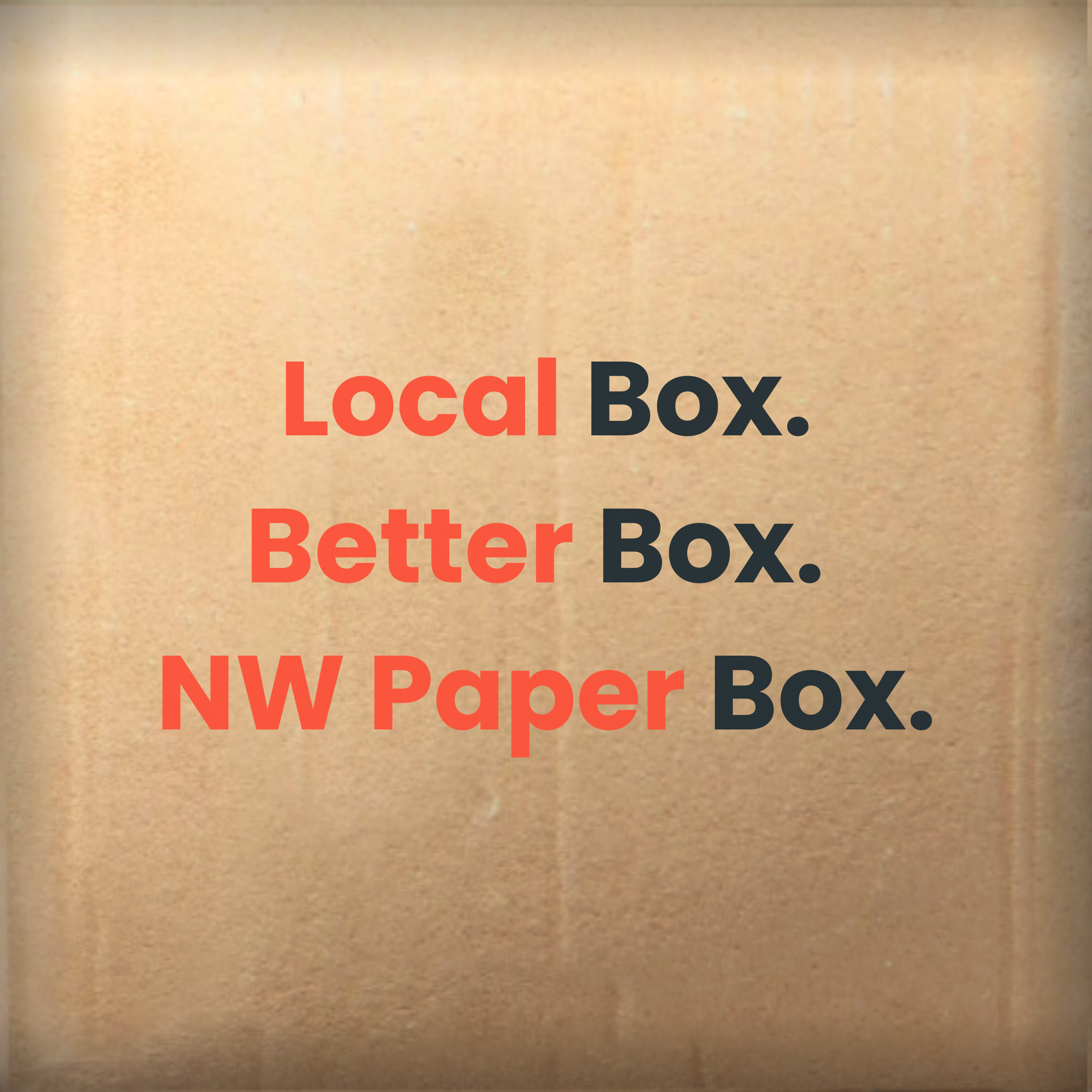 Northwest Paper Box right panel